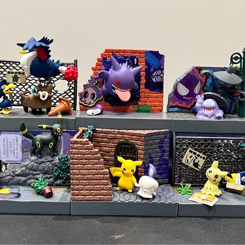 Pokemon Dark Town Collector's Edition Figures 6pcs