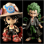 One Piece Ace & Zoro Cute Figure