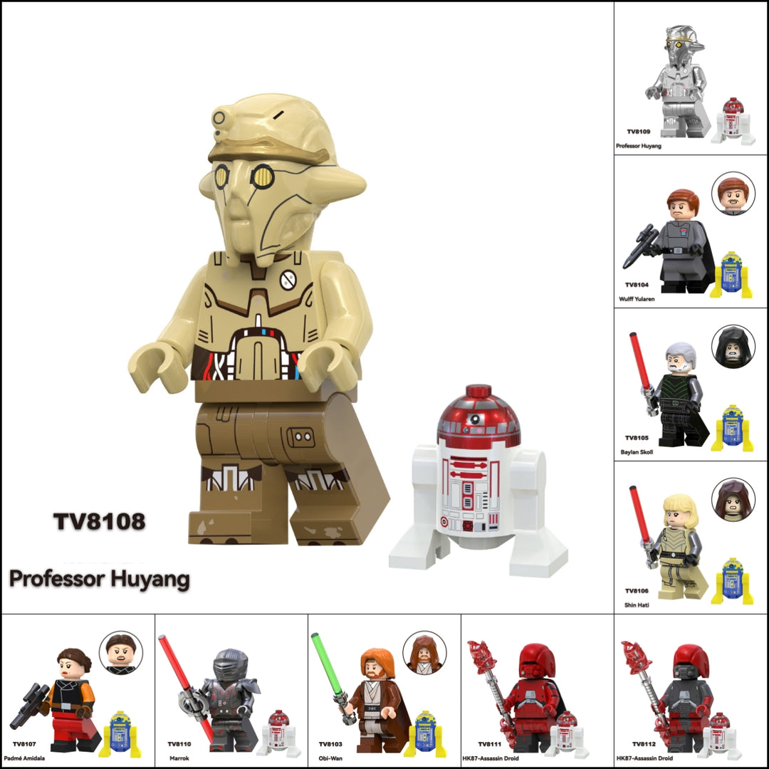 2025 New Star Wars Figure Building Blocks