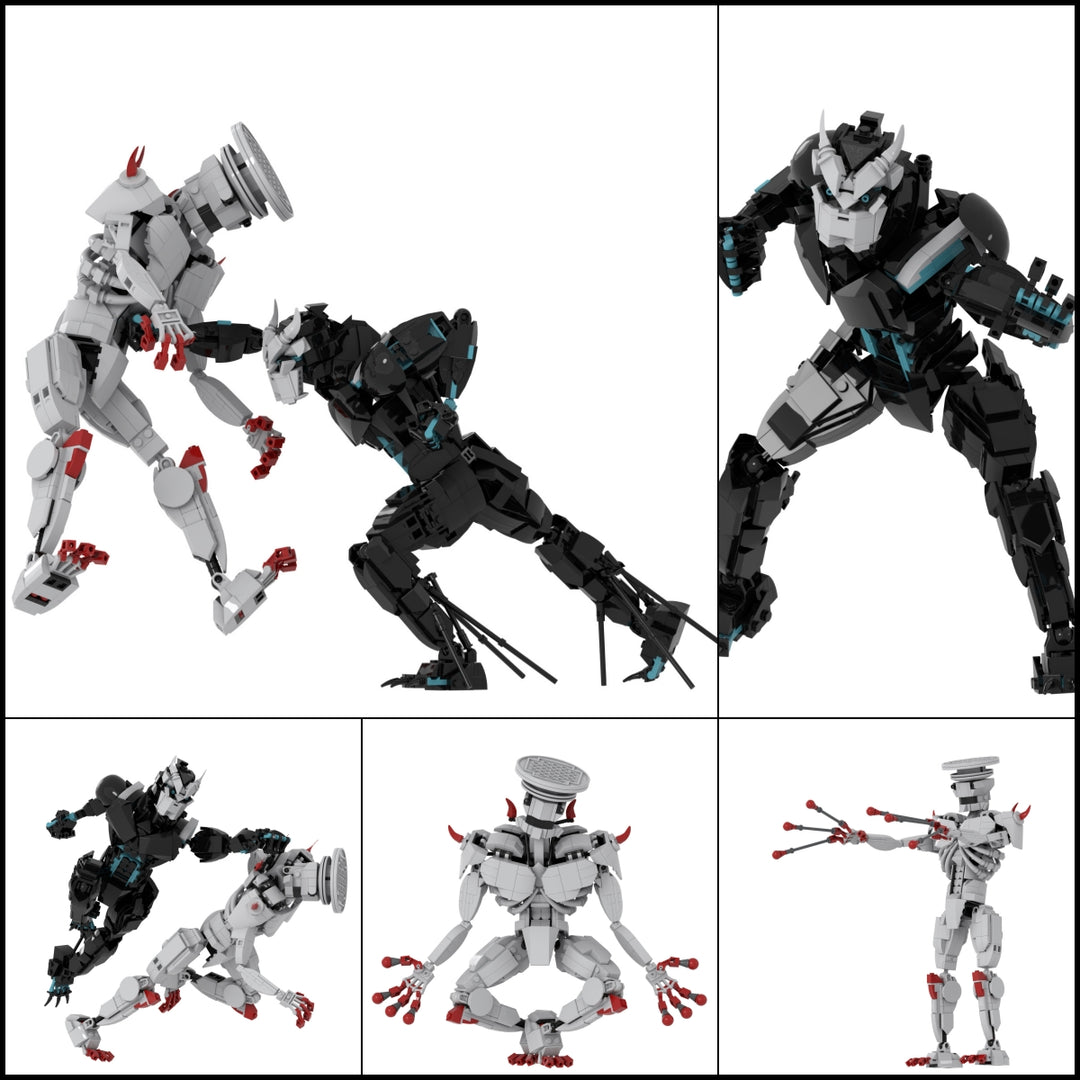 Kaiju No. 8 Figure Building Blocks