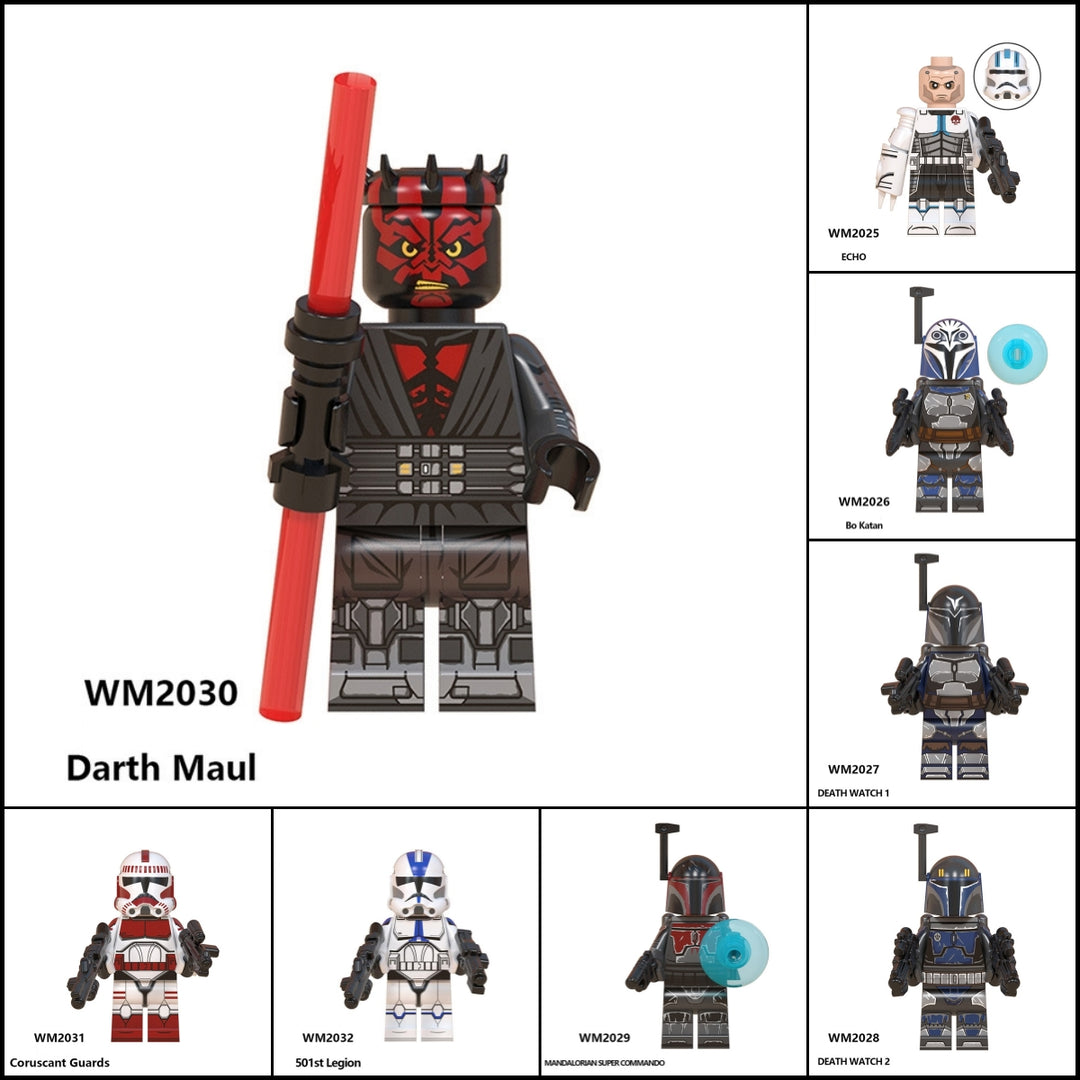2024 New Star Wars Figure Building Blocks