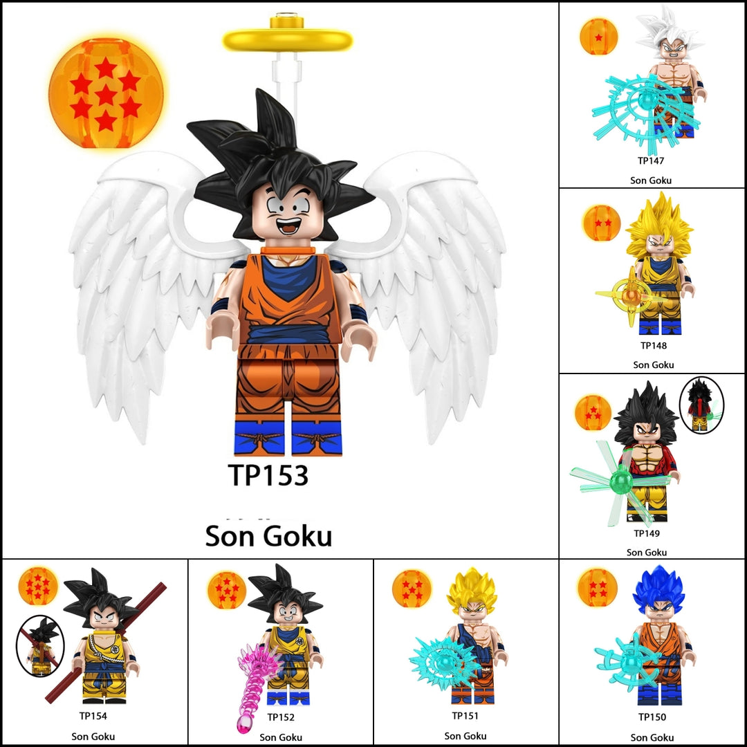 2024 New Dragon Ball Goku Figure Building Blocks
