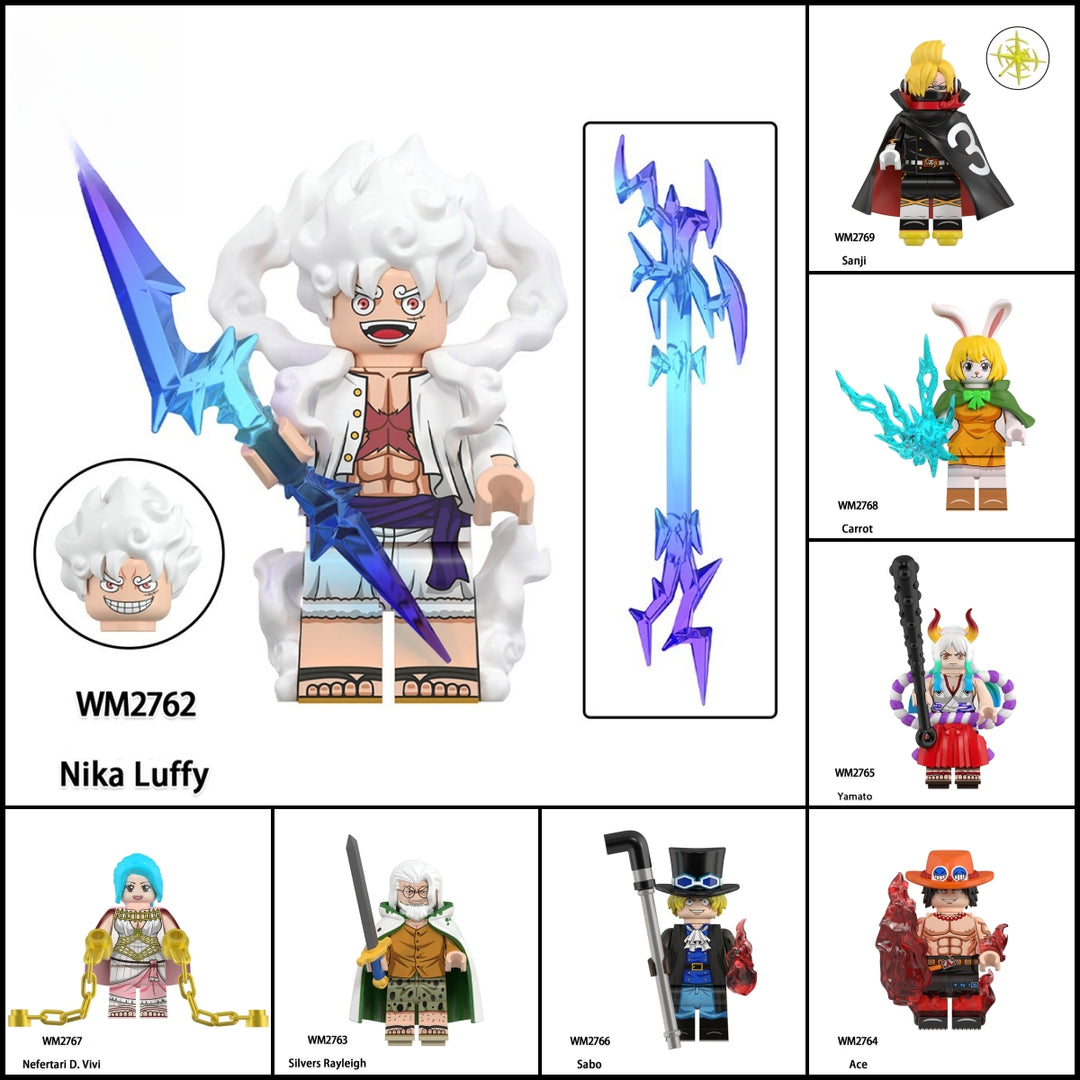 2024 New One Piece Figure Building Blocks