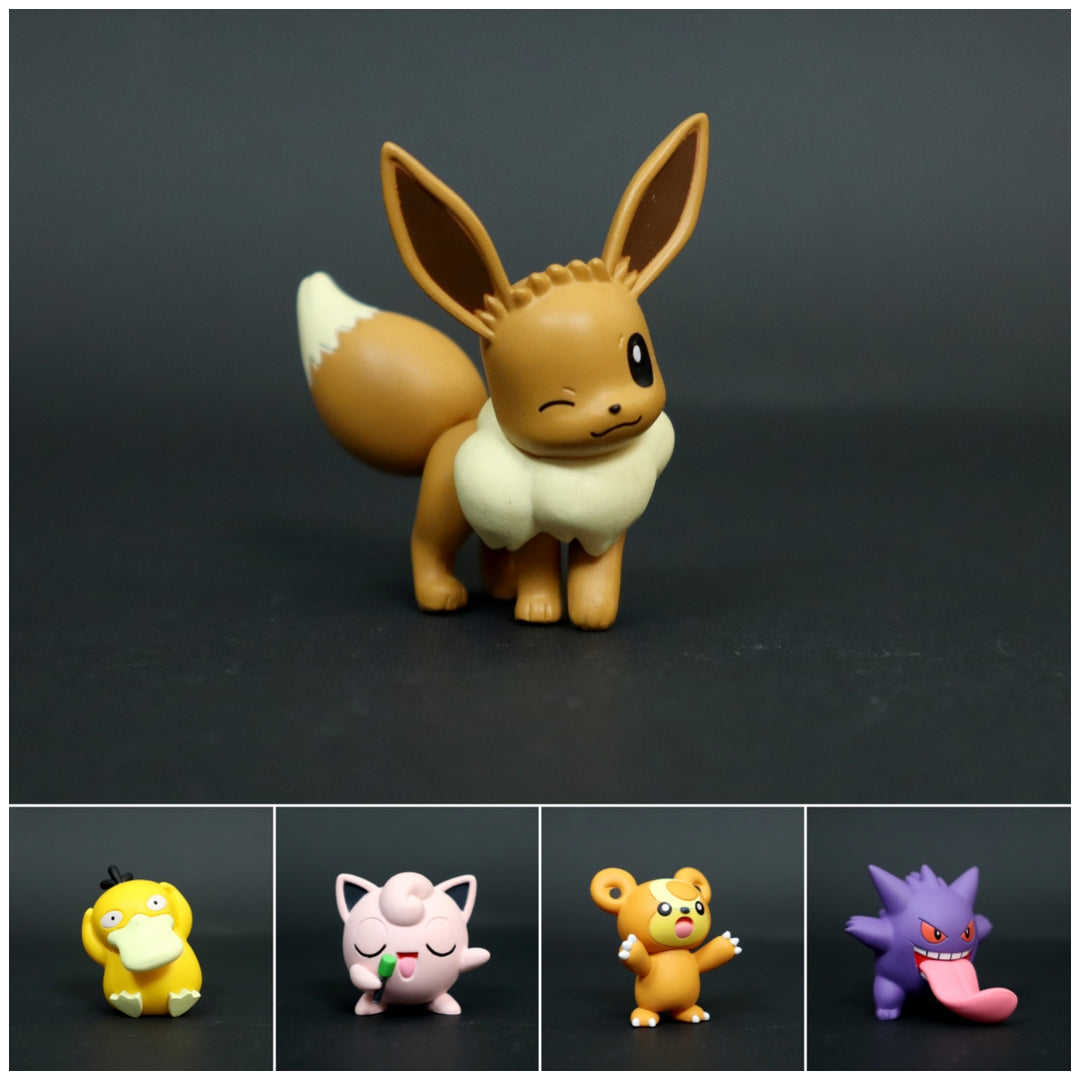 2024 New Pokemon Cute Ornament 5pcs