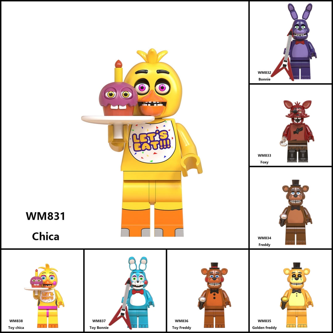 Five Nights at Freddy's Figure Building Blocks