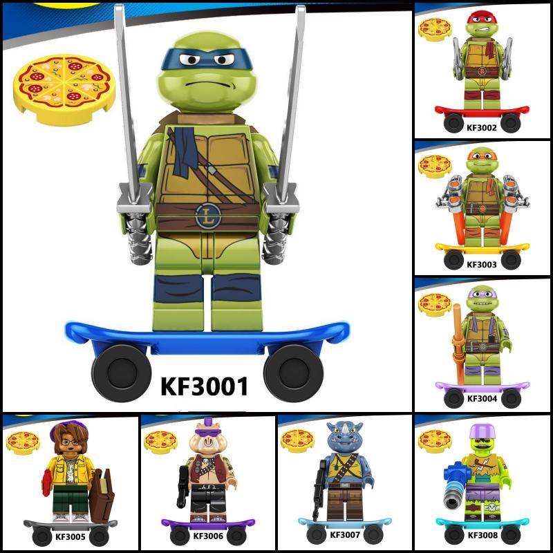 New Teenage Mutant Ninja Turtles Figure Building Blocks