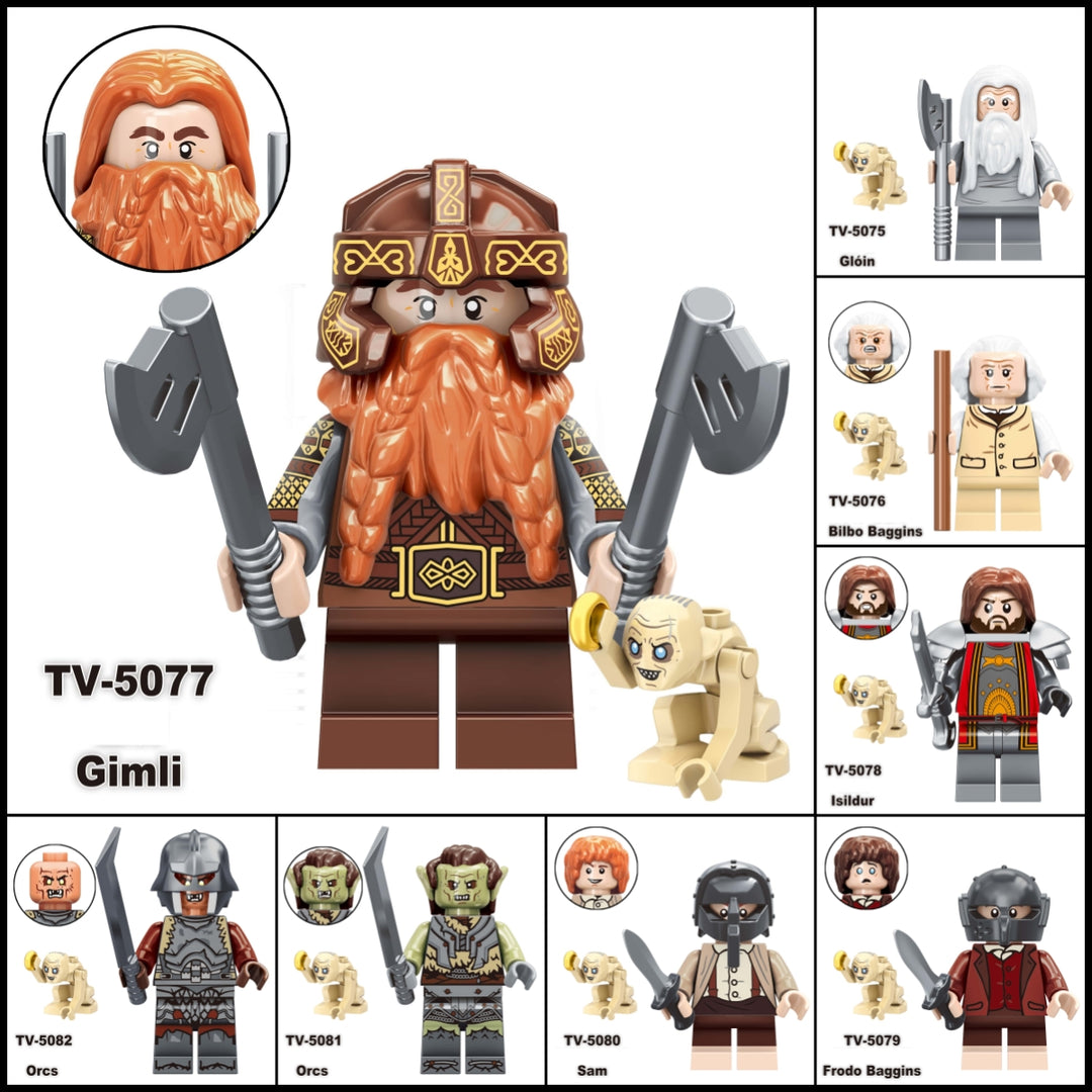 2024 New The Lord Of The Rings Figure Building Blocks