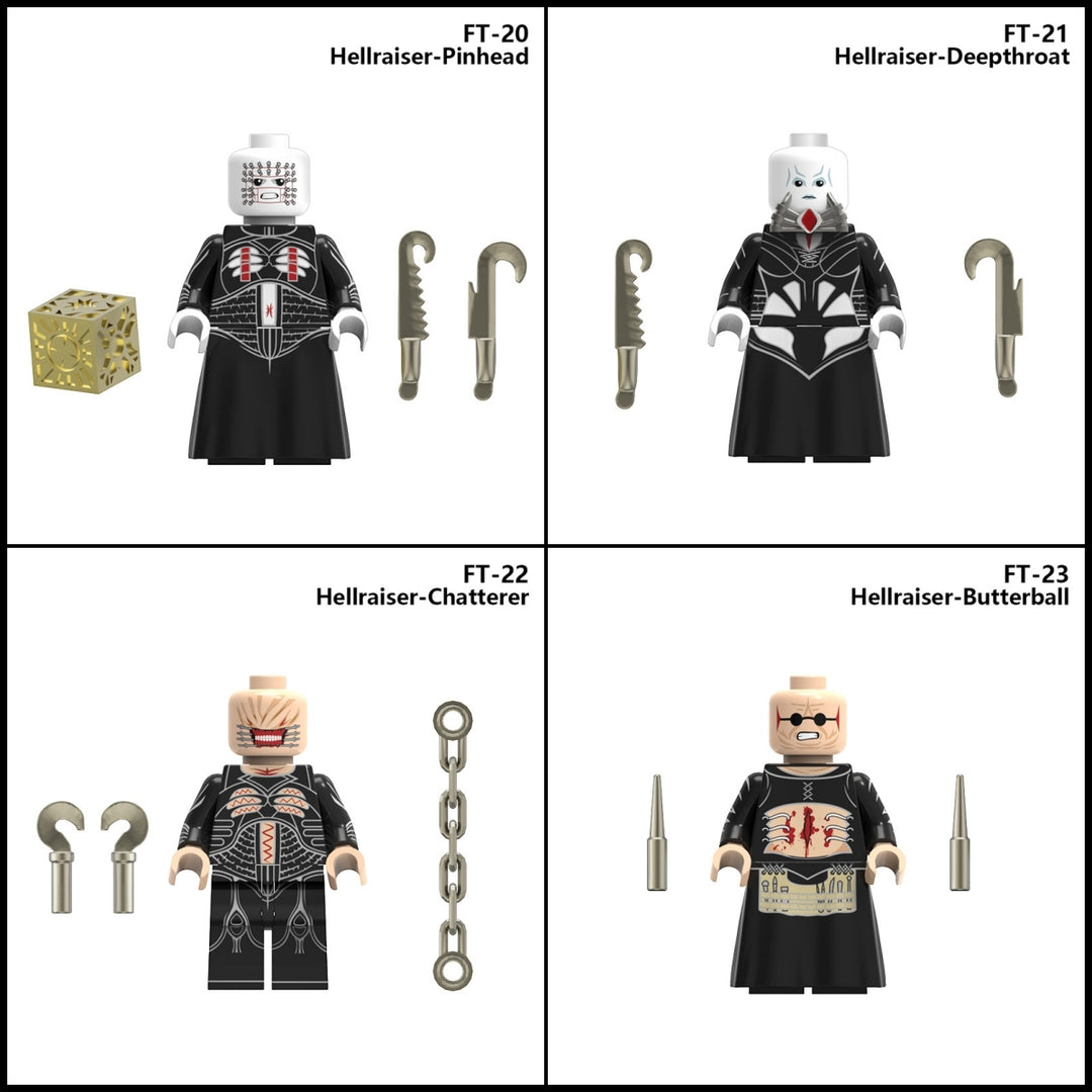 2025 New Hellraiser Figure Building Blocks