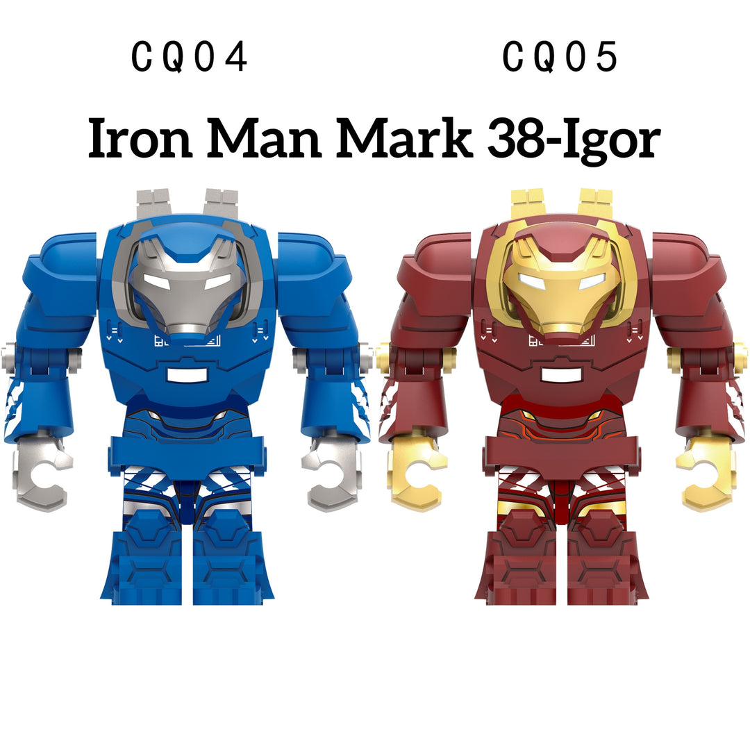 Iron Man Mark 38 Igor Figure Building Blocks