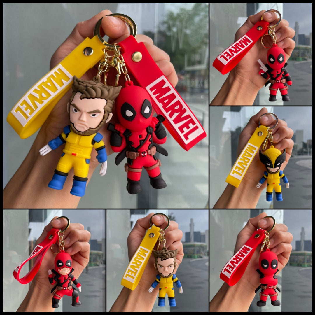2024 New Deadpool & Wolverine Cute Keychain