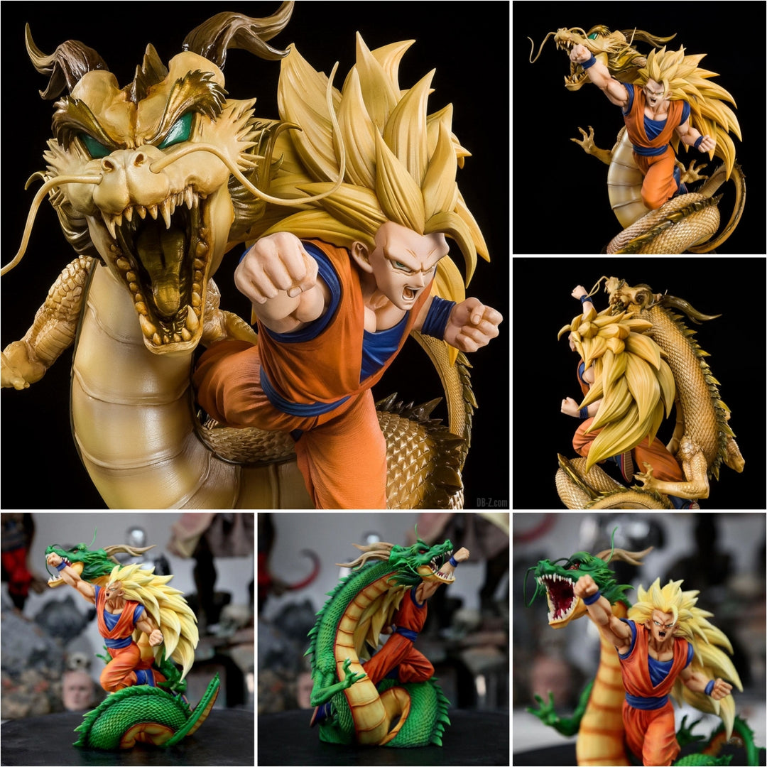 Dragon Ball Z Goku Super Saiyan 3 Dragon Fist Figures