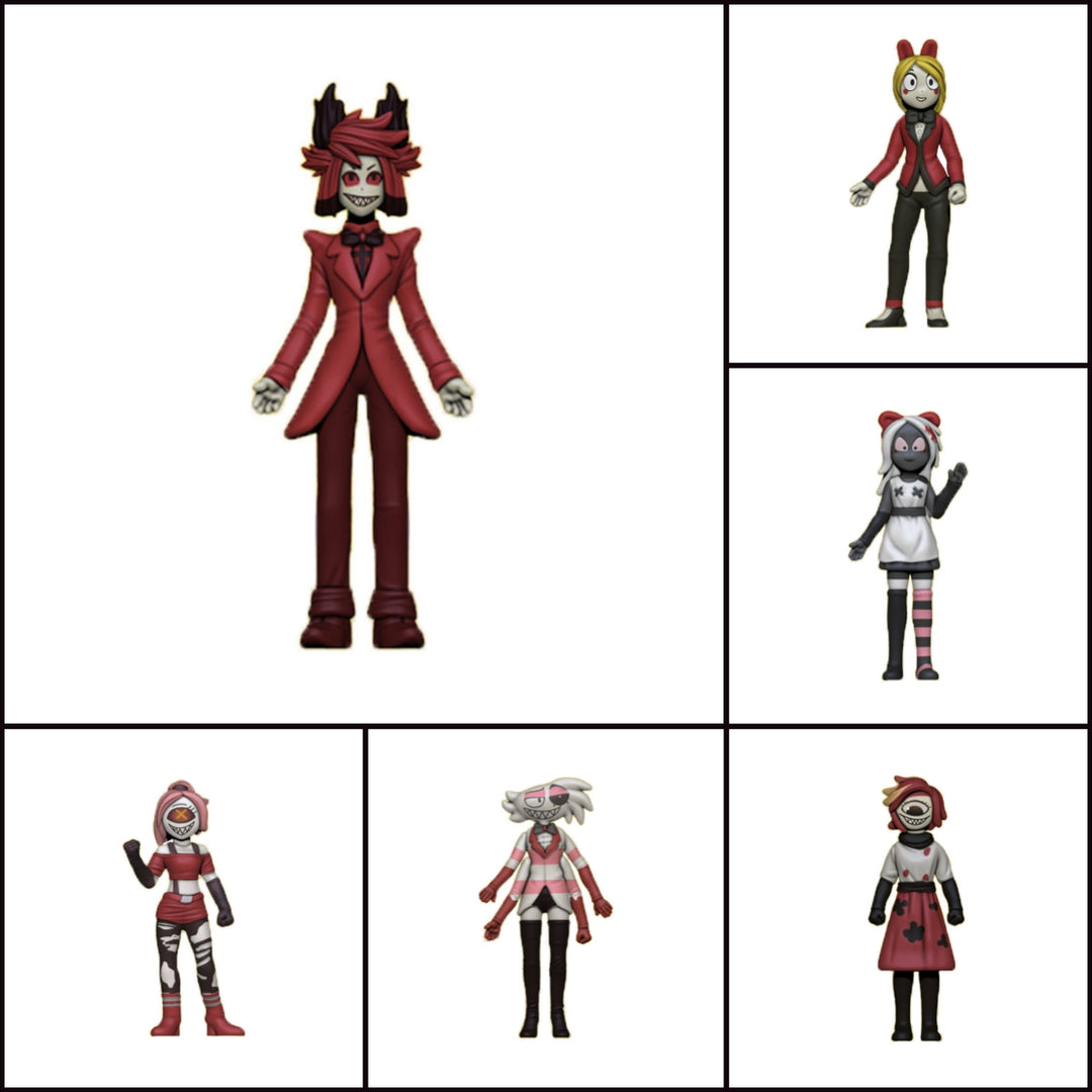 Hazbin Hotel Cute Doll 6pcs