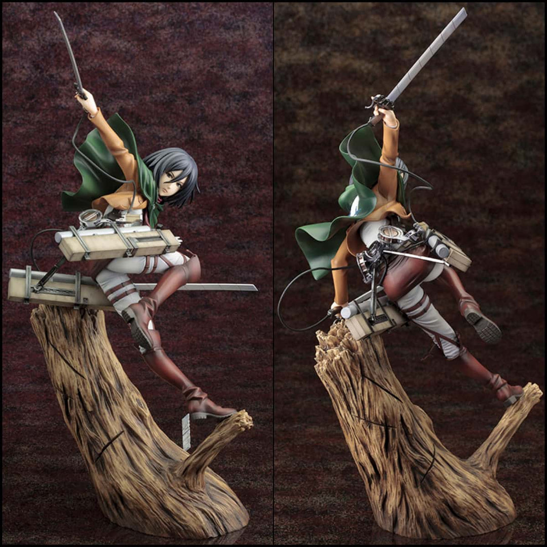 Attack On Titan Mikasa Ackerman Classic Scene Statue