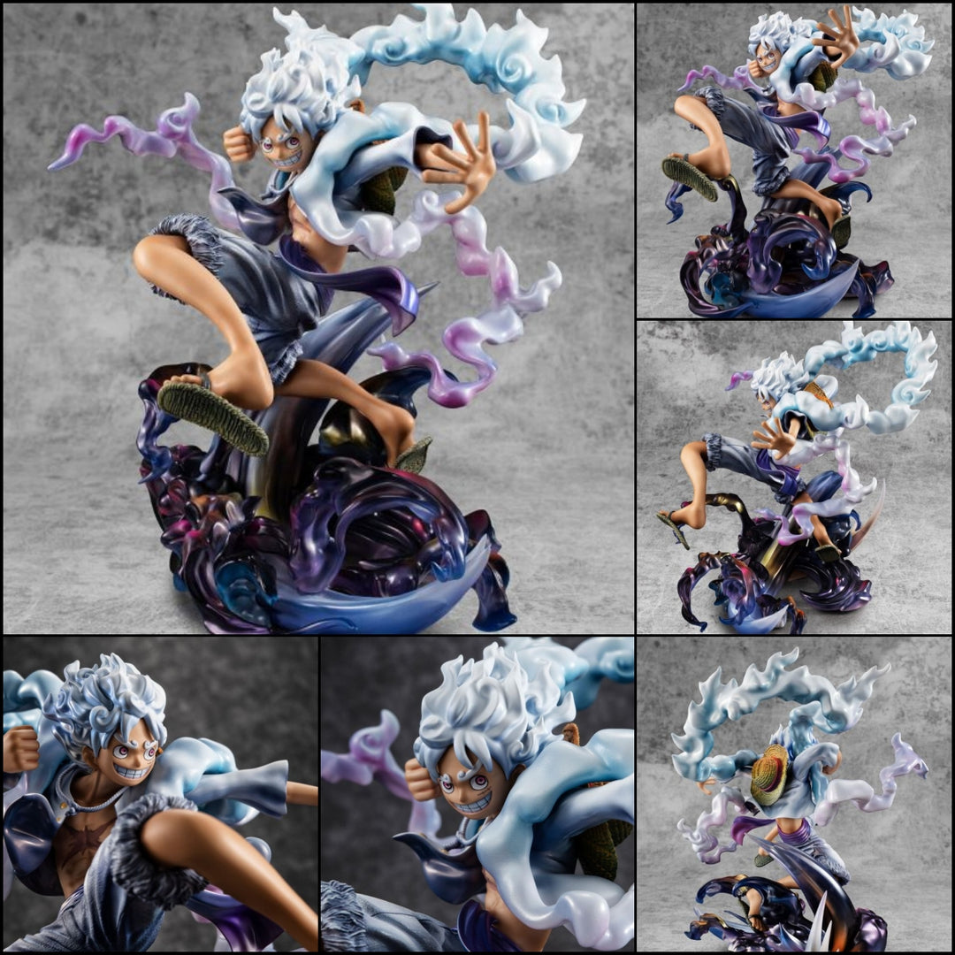 One Piece Luffy Gear 5 Statue