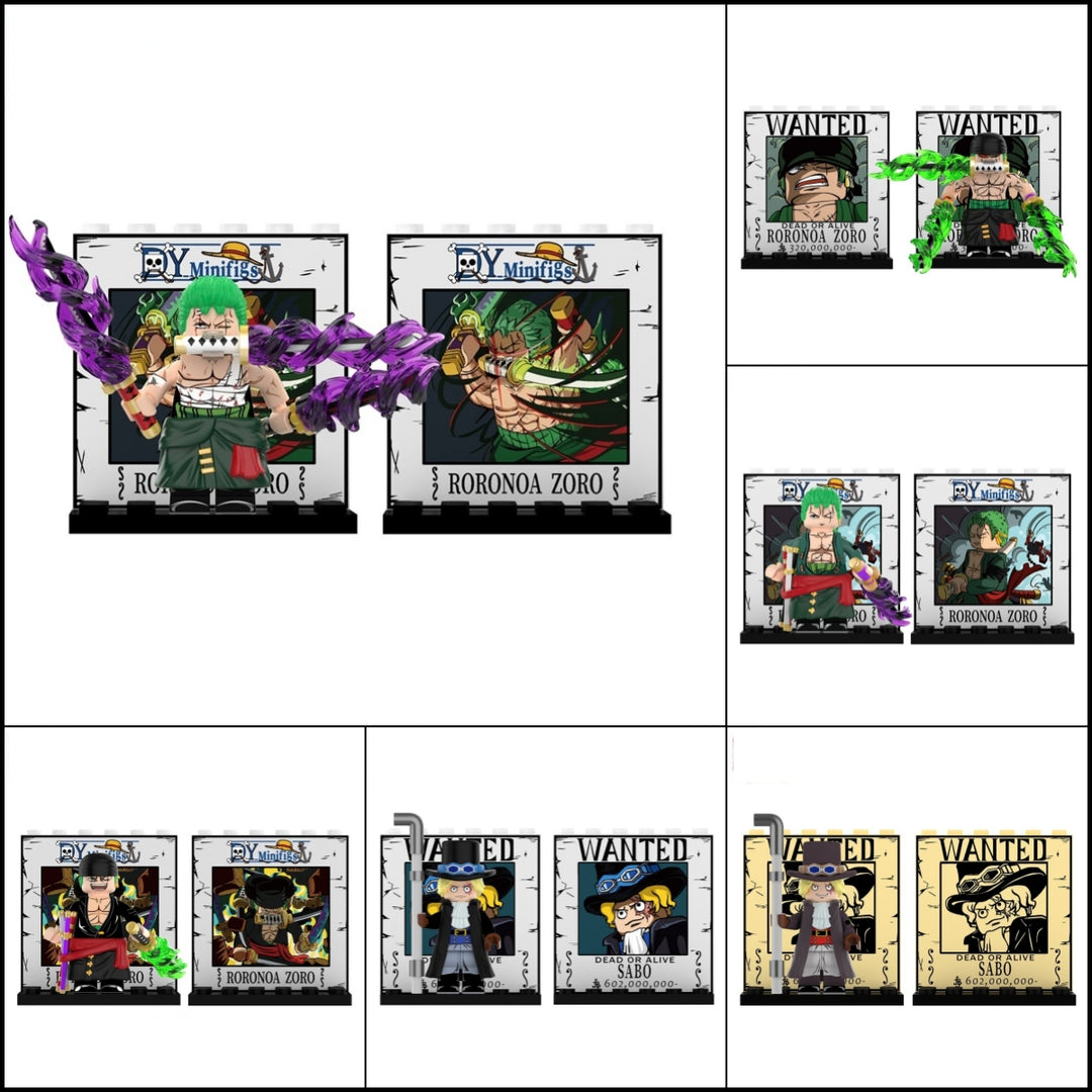 2024 New One Piece Figure Building Blocks