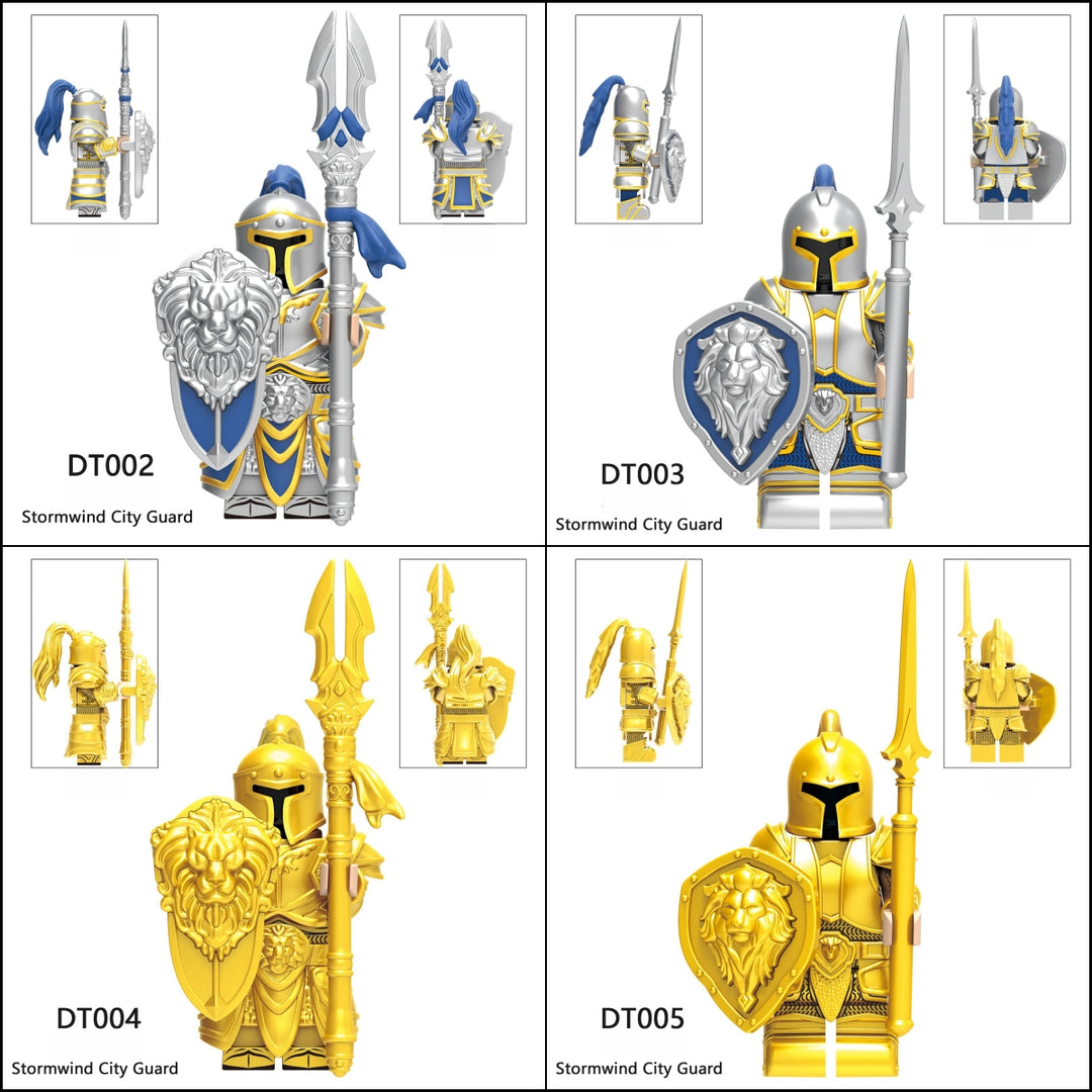 2025 New World of Warcraft Stormwind City Guard Figure Building Blocks