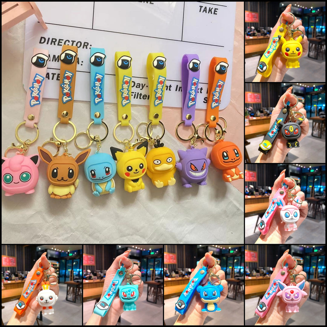 2024 New Pokemon Cute Keychain