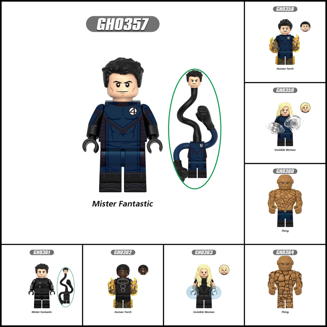 2025 New The Fantastic Four: First Steps Figure Building Blocks
