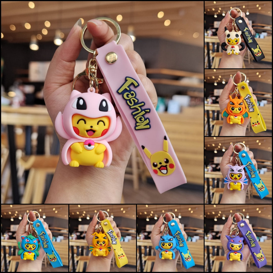 Pokemon Cosplay Cute Keychain