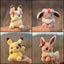 Pokemon  Easter Eevee & Pikachu Cute Plush Toys