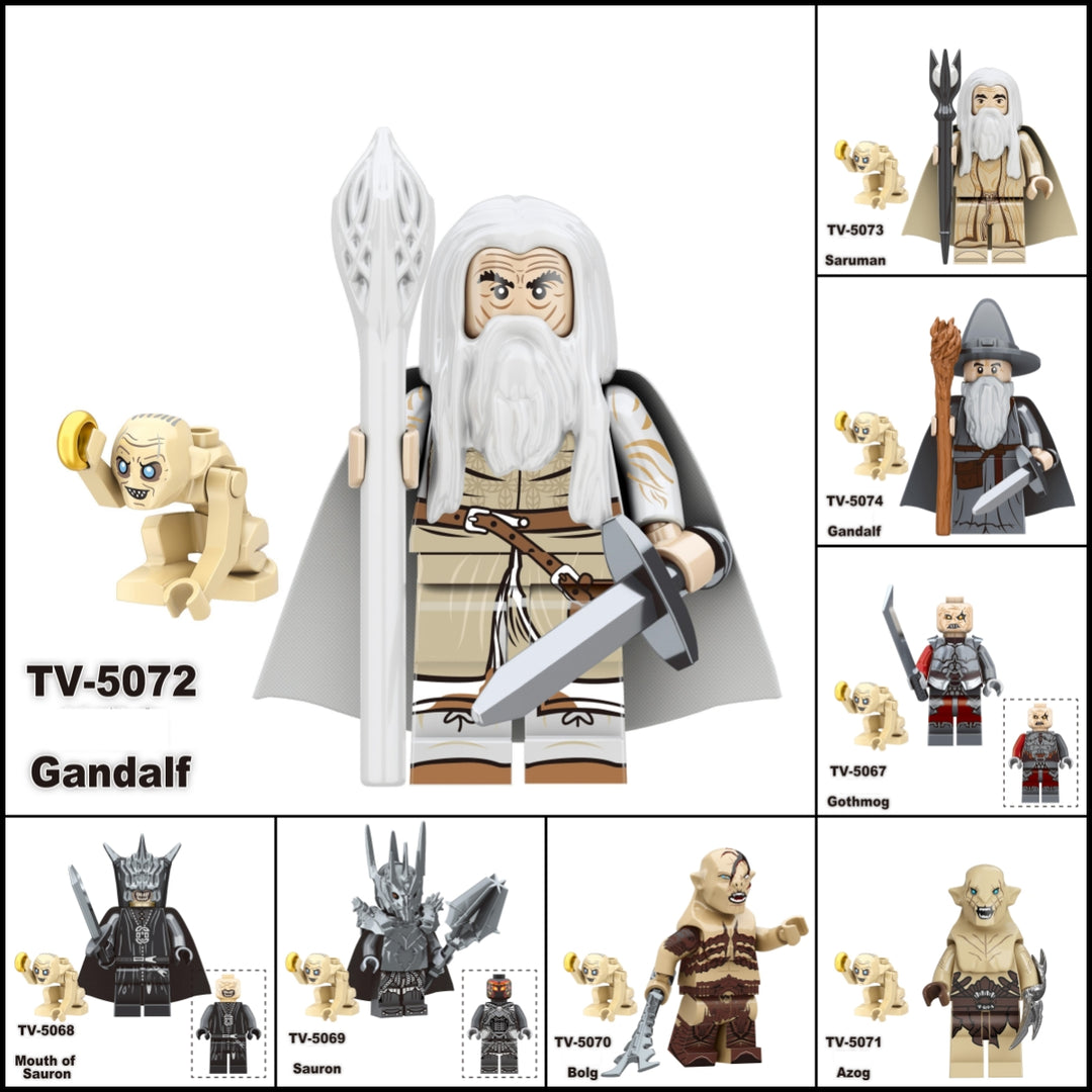 2024 New The Lord Of The Rings Figure Building Blocks