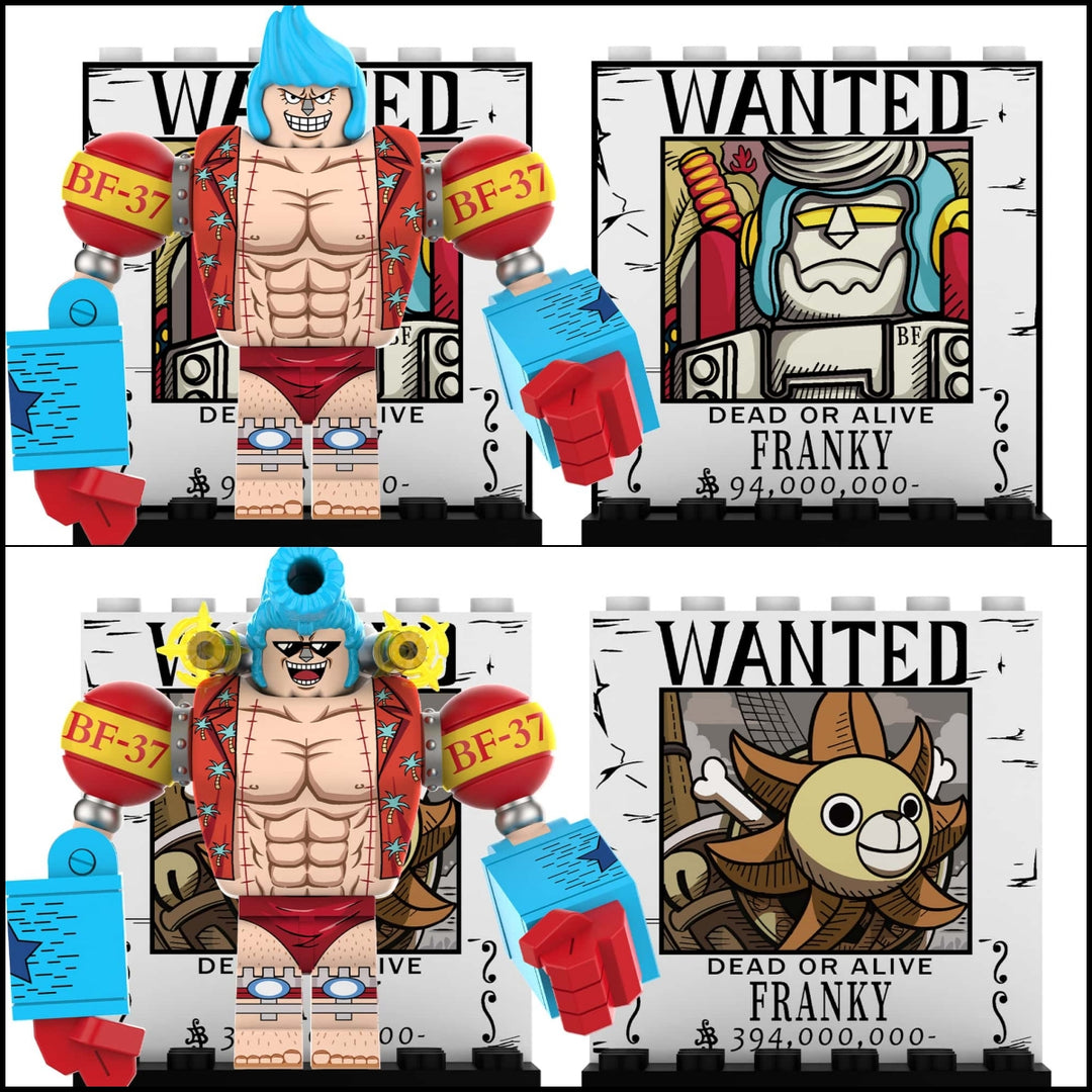 2025 New One Piece Franky Figure Building Blocks