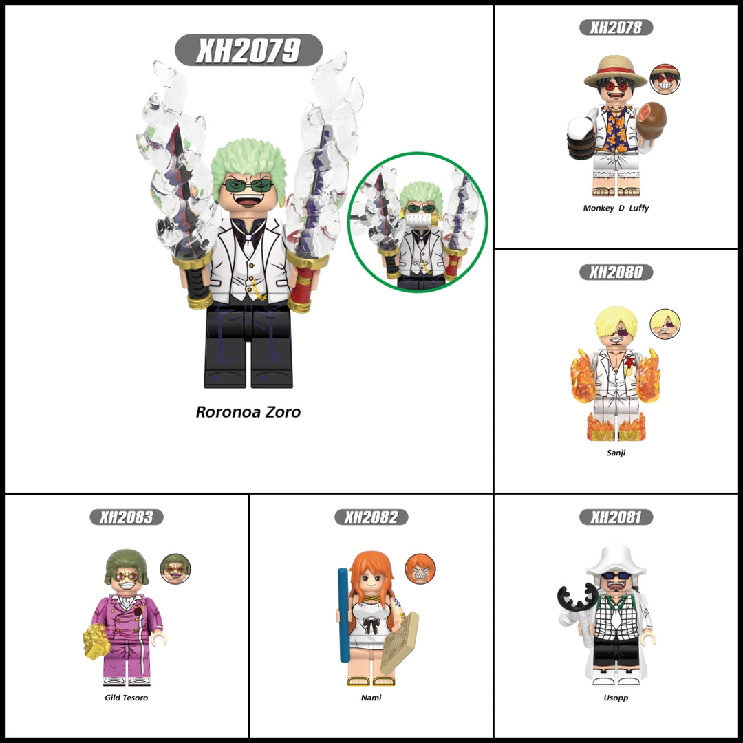 2024 New One Piece Figure Building Blocks