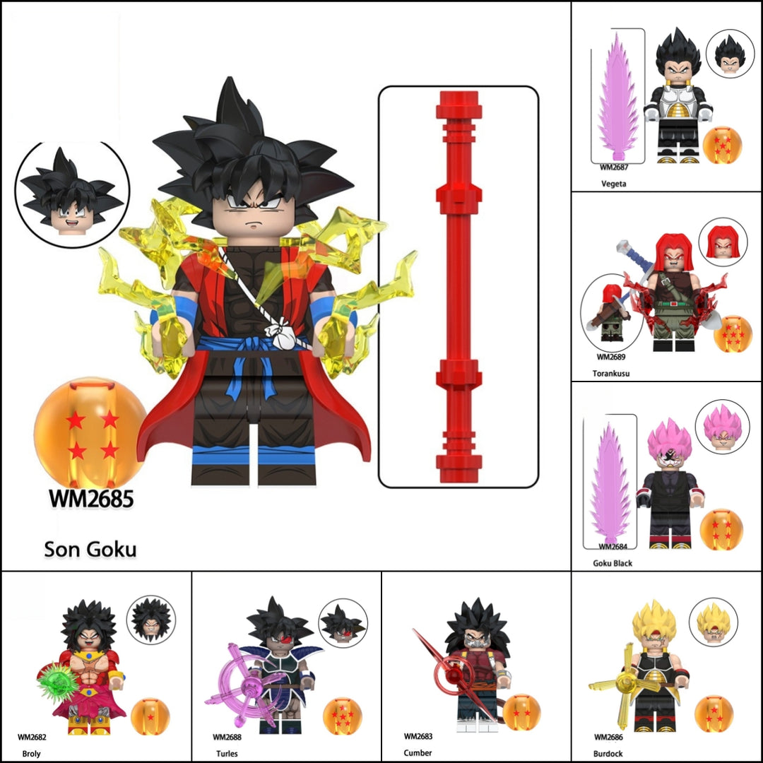 2025 New Dragon Ball Figure Building Blocks