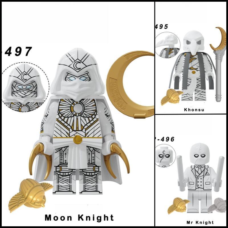 Superhero Moon Knight Figure Building Blocks
