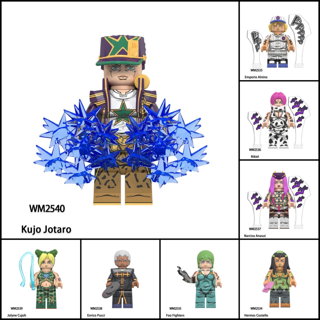 2024 JoJo's Bizarre Adventure Figure Building Blocks