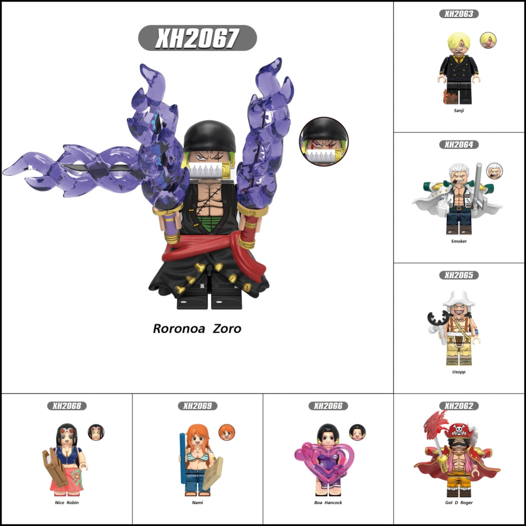 2024 New One Piece Figure Building Blocks