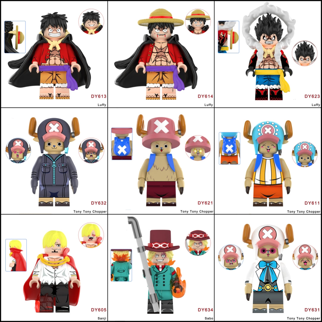 2024 One Piece Figure Building Blocks