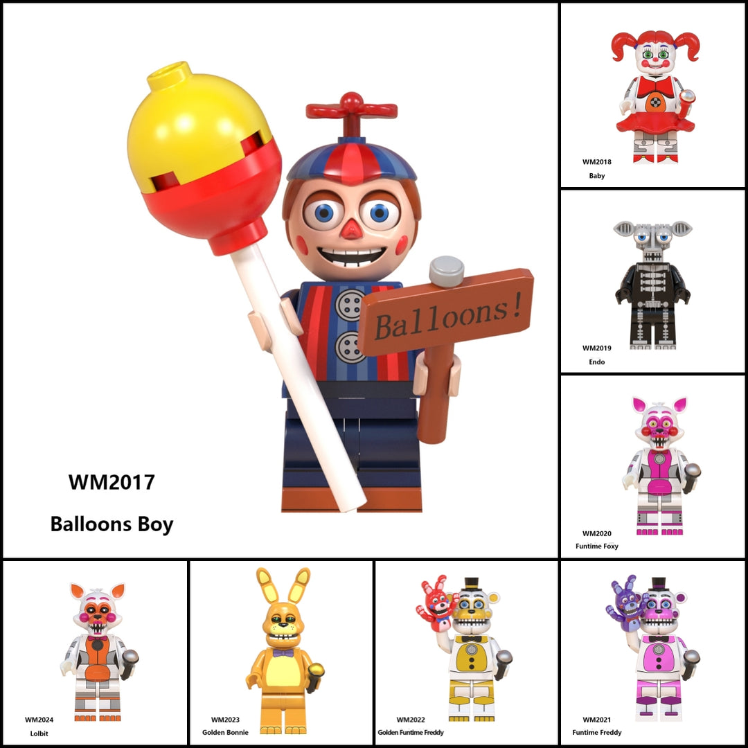 Five Nights at Freddy's Figure Building Blocks