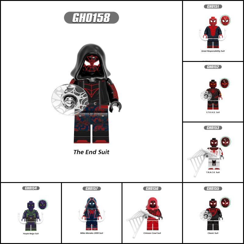 Superhero Spider-Man Figure Building Blocks