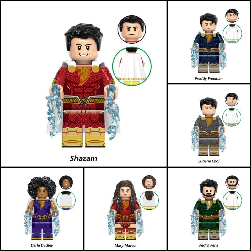 Superhero Shazam Figure Building Blocks
