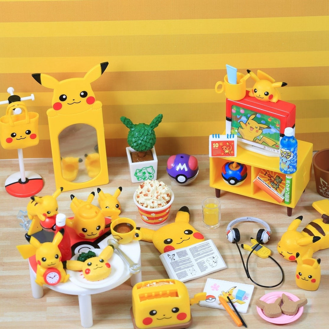 Pokemon Room Cute Ornament 8pcs