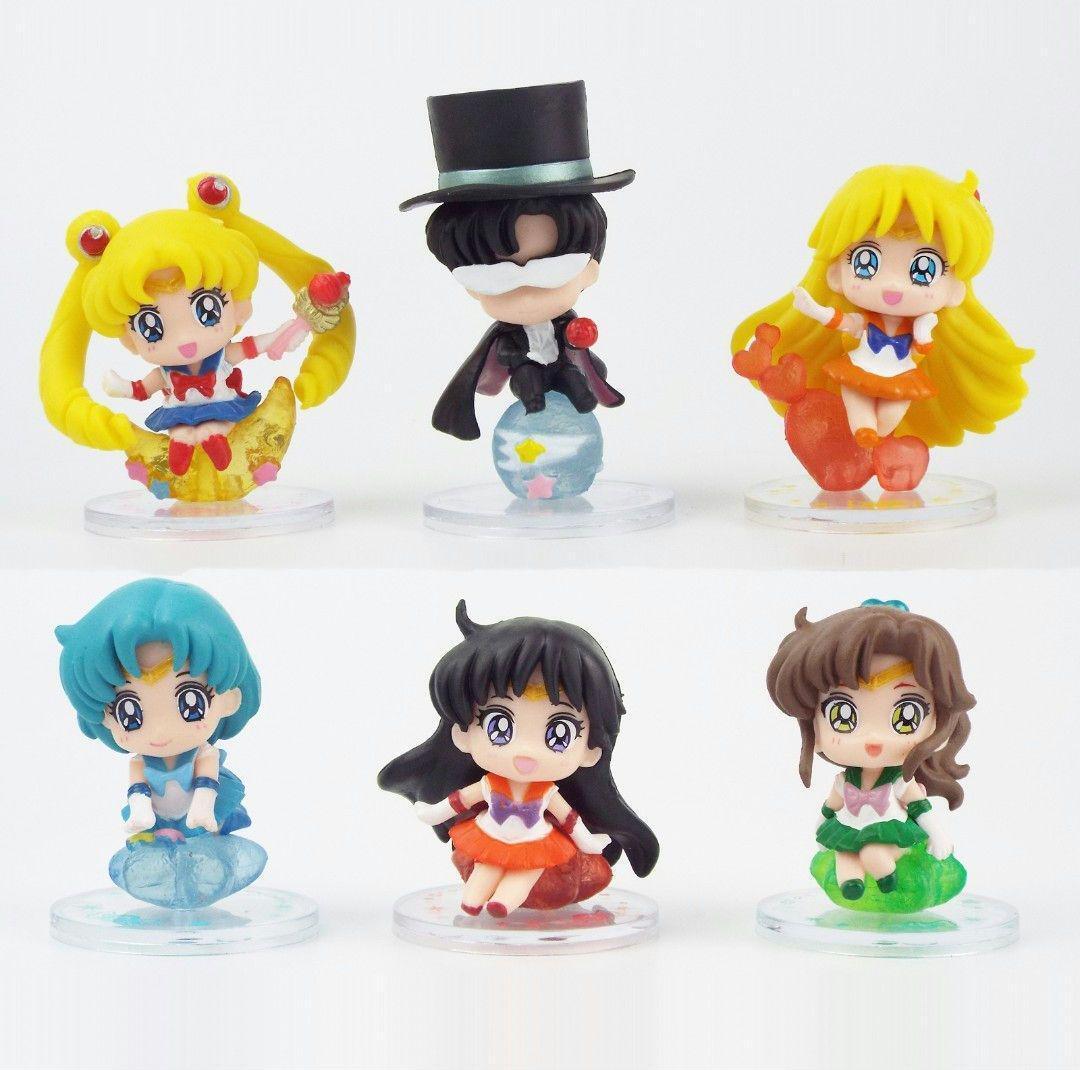 Sailor Moon Cute Figures 6pcs