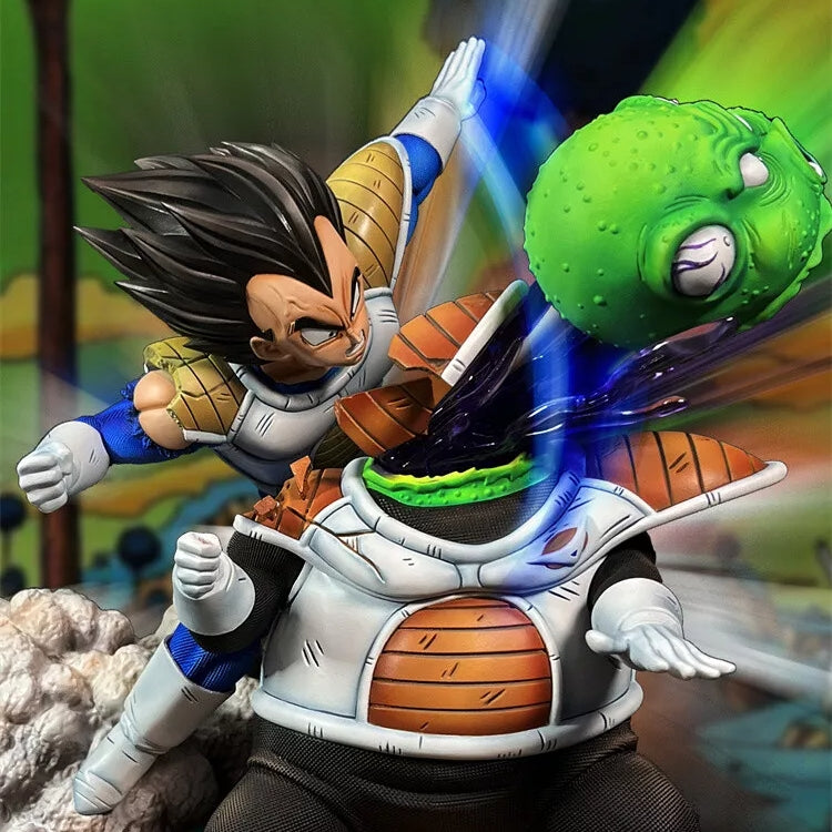 Dragon Ball Z Vegeta VS Guldo Statue
