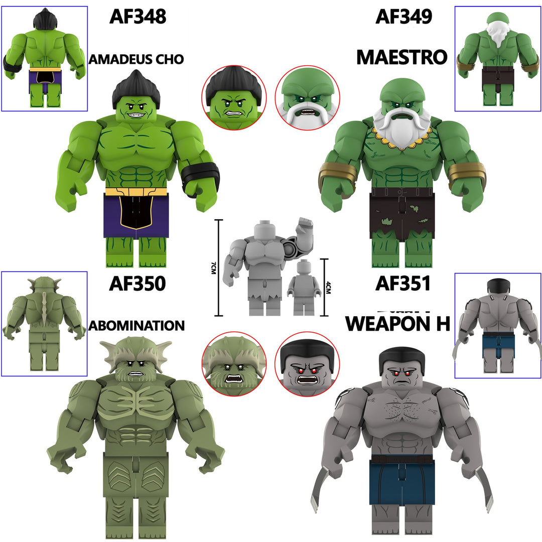 2025 New Superhero Figure Building Blocks