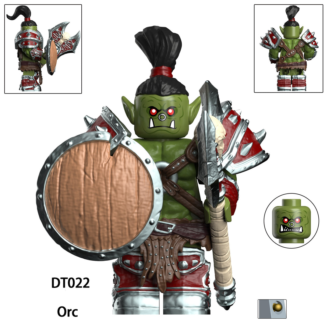 2025 New Warcraft Orc Figure Building Blocks