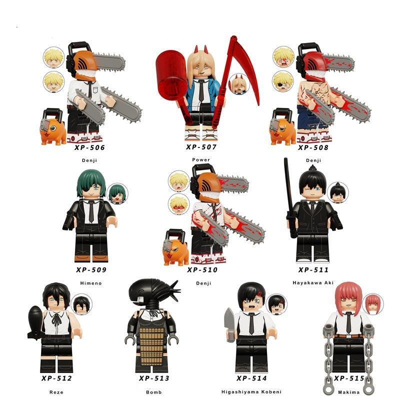 Chainsaw Man Denji figure Building Blocks