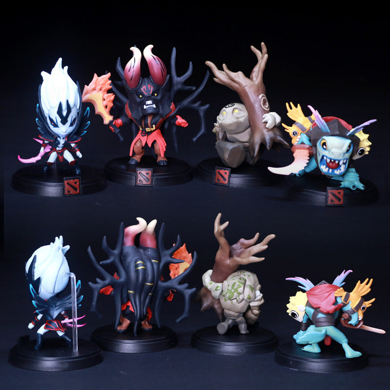 Dota2 Super Cute Ornaments 4pcs