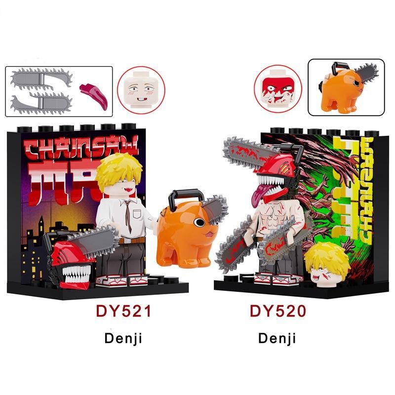 Chainsaw Man Denji figure Building Blocks
