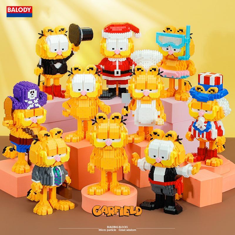 Garfield Micro-Diamond Particles Building Blocks