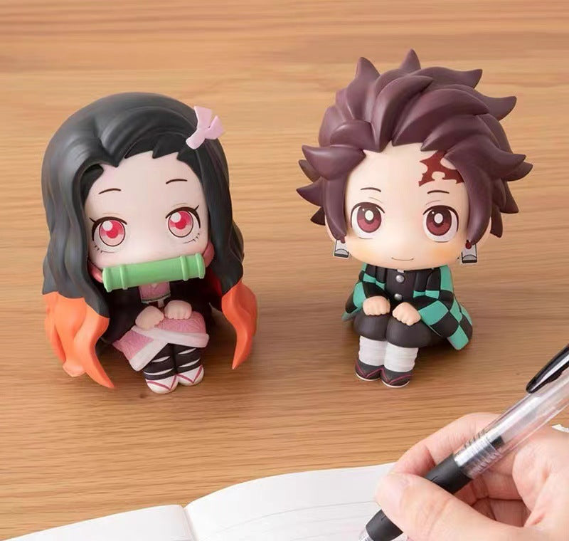 Anime Demon Slayer Super Cute Sitting Position Ornaments