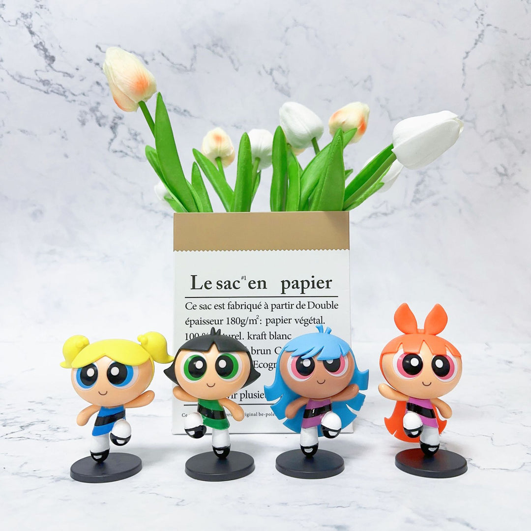 Memories Of Animation As A Child-The Powerpuff Girls Ornaments 4pcs
