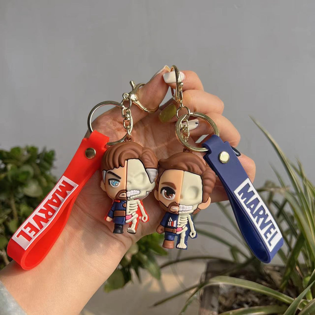 Marvel Avengers Anatomy Cute Keychain