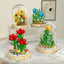 Everlasting Flower Micro-Particle Building Blocks