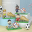 2022 World Cup Pen Holder Neymar Cell Phone Bracket Dual-use Building Blocks P2173