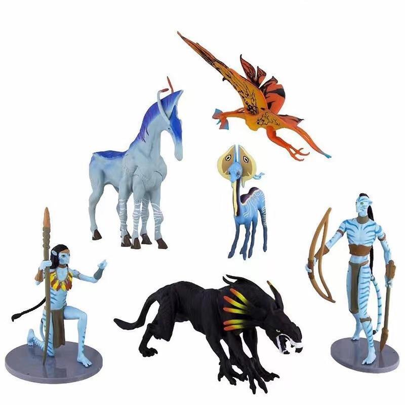 American Science Fiction Film Avatar Decoration 6pcs